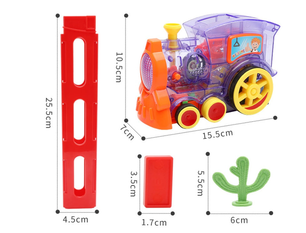 Domino Train Toys Baby Toys Car Puzzle
